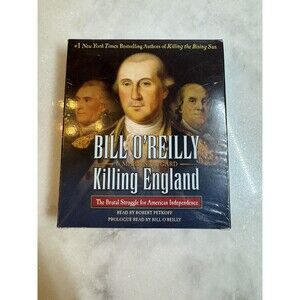 Killing England: Bill O'Reilly & Martin Dugard 10 CDs Audiobook NEW & Sealed